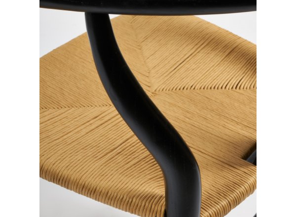 Стул Wishbone/Вишбон (мод.CB2212) / 1 шт. в упаковке дерево вяз, 57*50.5*79.5, черный
