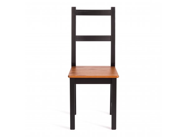 Стул Соната/Sonata (2шт.в упаковке) массив сосны, антик/чёрный, 41х50х95см фото 6