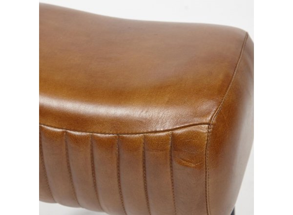 Стул Secret de Maison Спотс/Sports (мод. 2527) металл/кожа буйвола, 42х35х45, коричневый