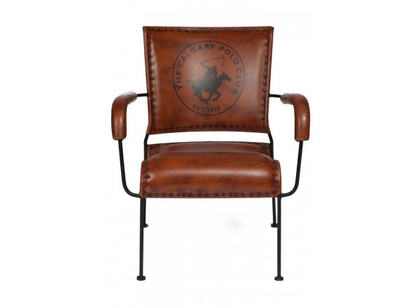 Кресло Secret de Maison Мэйджор/Major (мод. M-14530) металл/кожа буйвола, 65х58х75см, коричневый