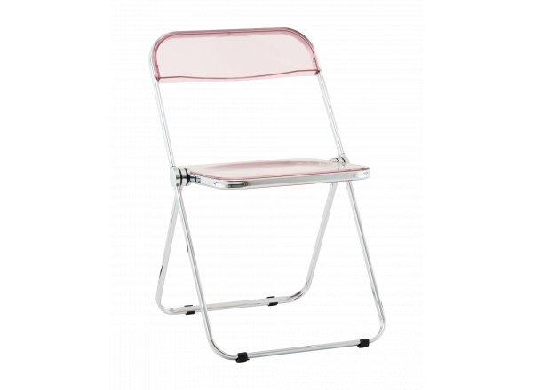 Стул Fold Pink складной розовый