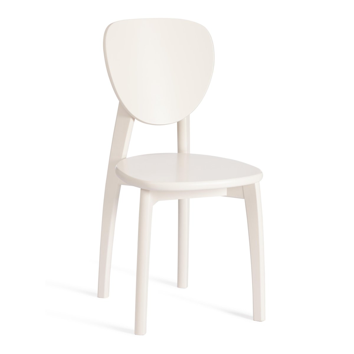 Стул DIAMANTE жесткое сидение ivory white