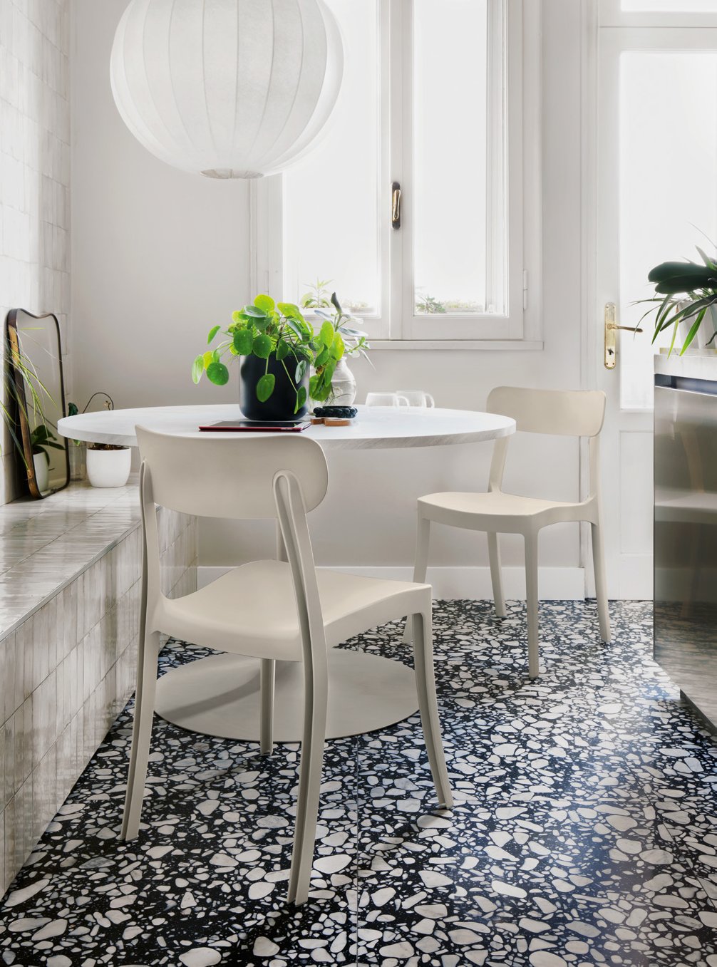 Стул LOCANDA CB2329 пластик белый