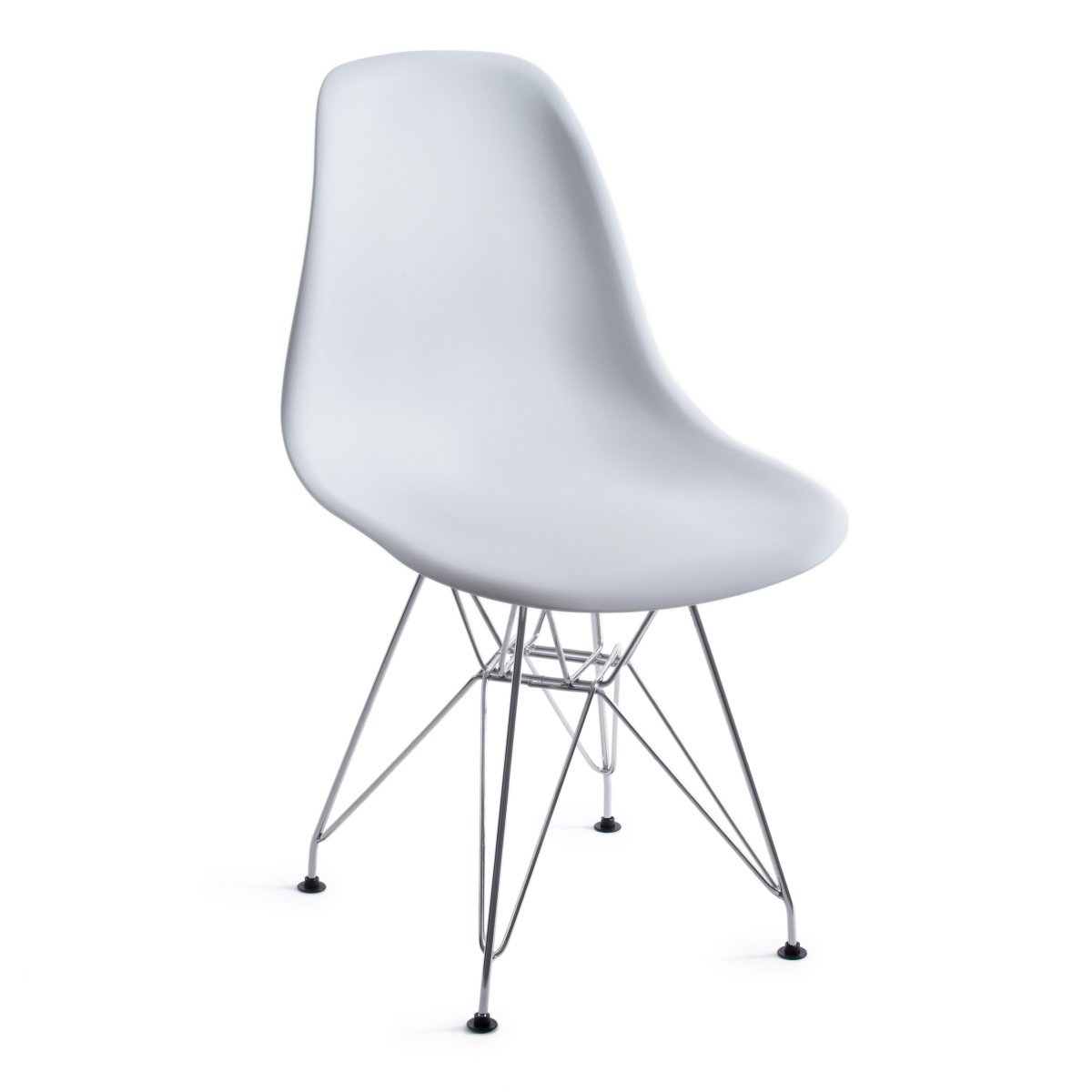 Стул Синди Айрон Чаир Имс/Cindy Iron Chair Eames (мод.002)/1 шт. в упаковке металл, пластик, 51х46х82,5, белый