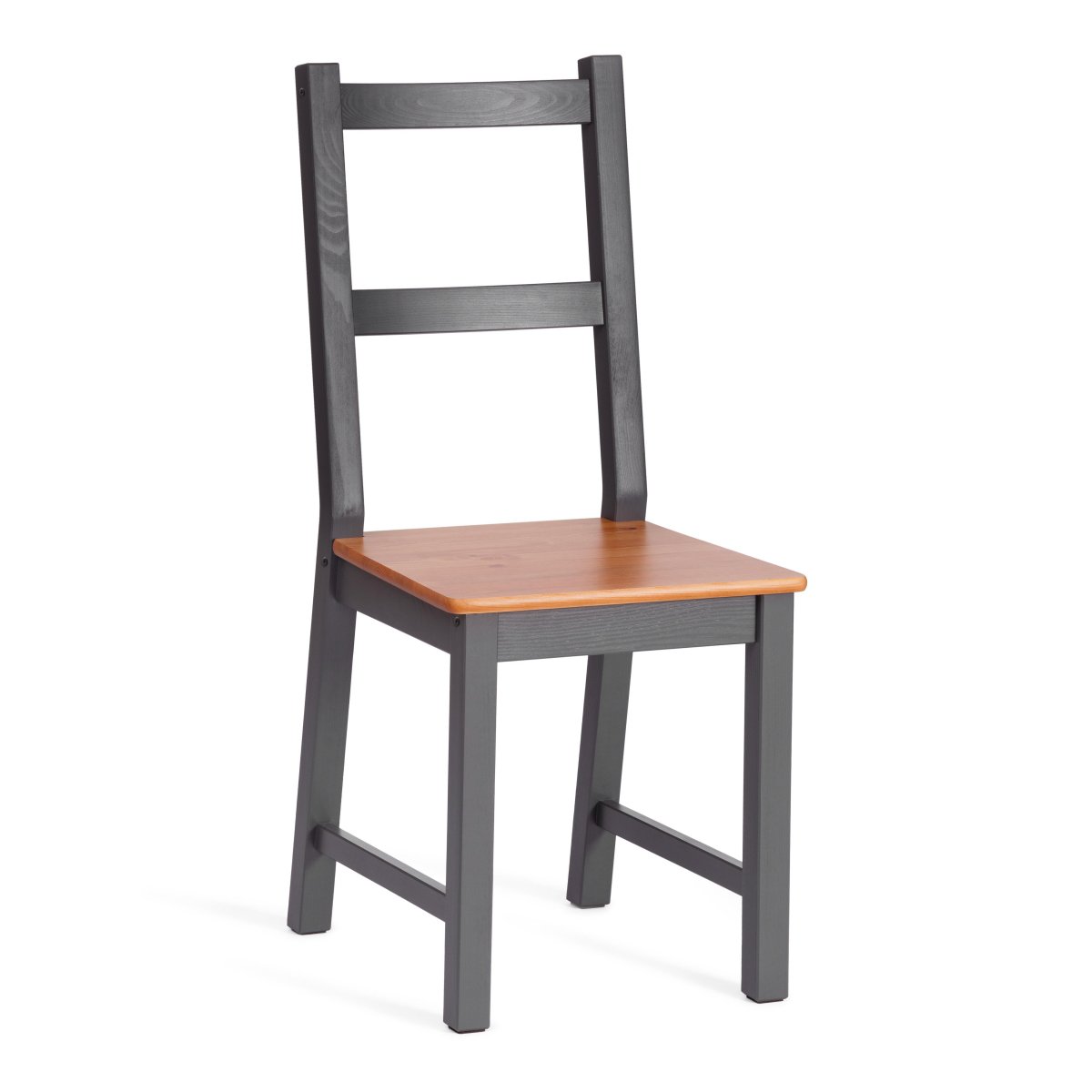 Стул Соната / Sonata chair массив сосны,  антик /графит